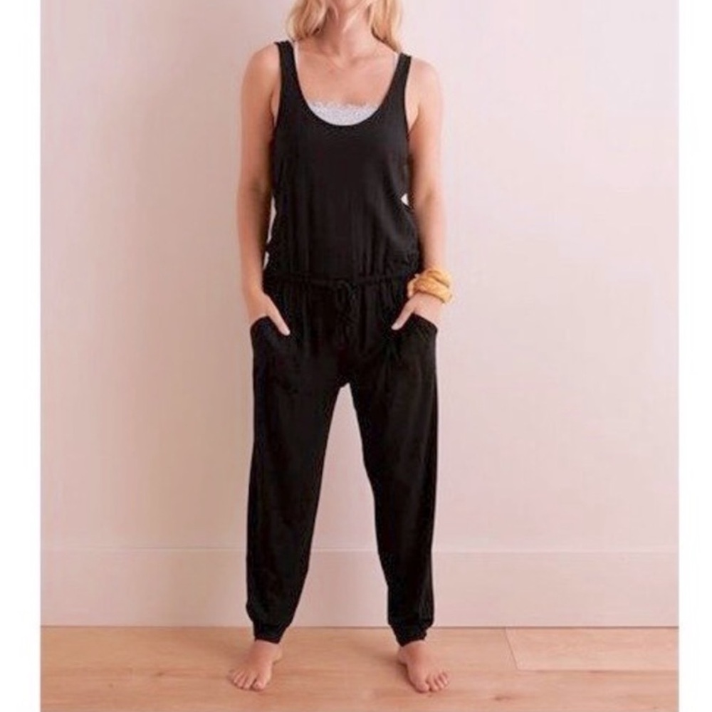 Aerie Drawstring Jogger Lounge Jumpsuit Sz S